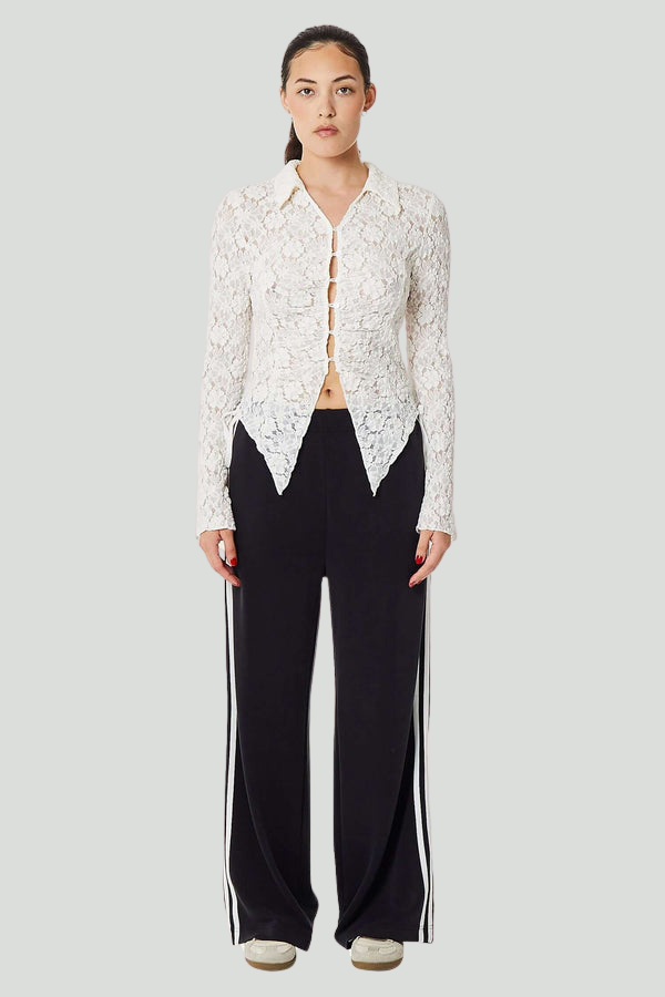 French Terry Bow Jogger by findmenowthelabel