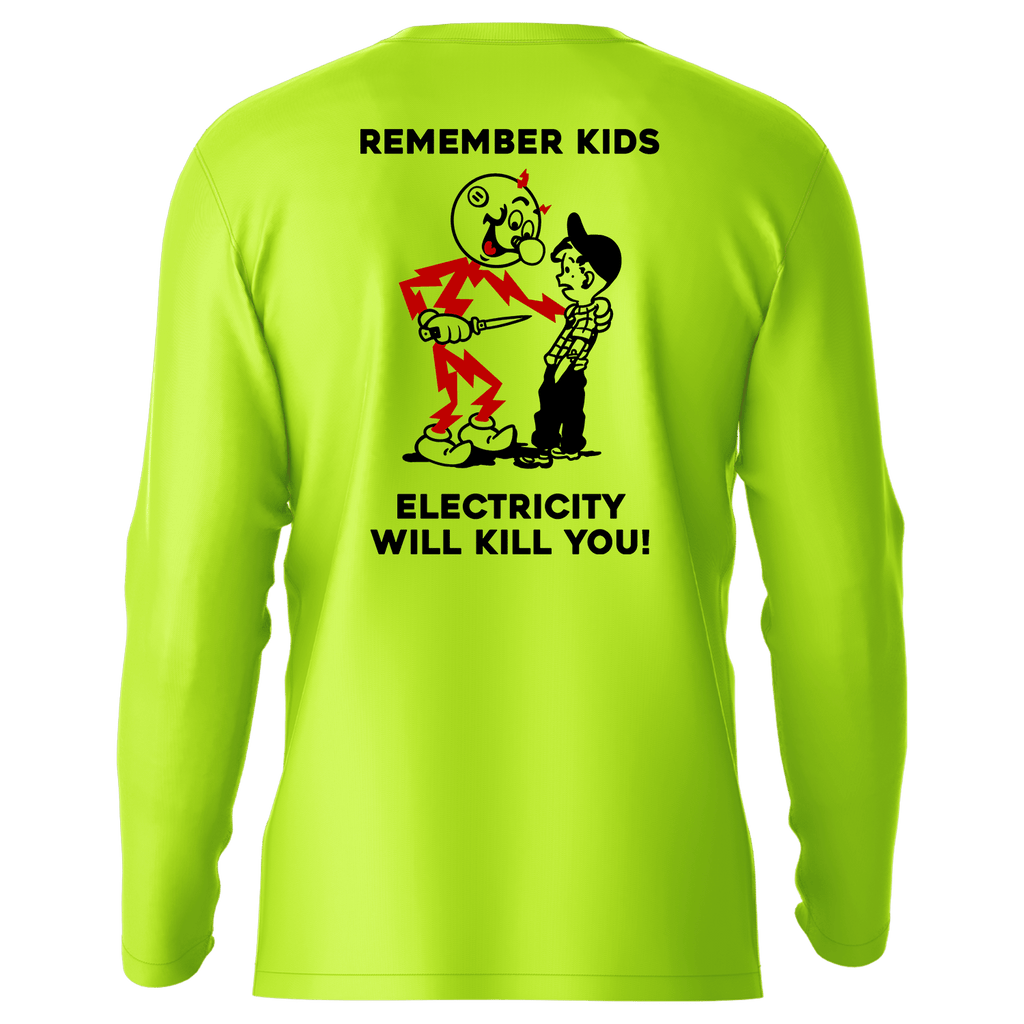 Remember Kids - Hi-Visibility UPF 50 Long Sleeve Sun Shirt by Armed American Supply