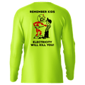 Remember Kids - Hi-Visibility UPF 50 Long Sleeve Sun Shirt by Armed American Supply