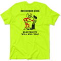 Remember Kids - Safety Yellow T-Shirt by Armed American Supply