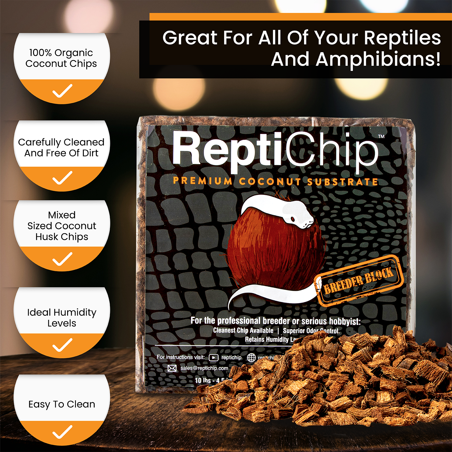 ReptiChip Breeder Blocks and Bundles by ReptiChip LLC