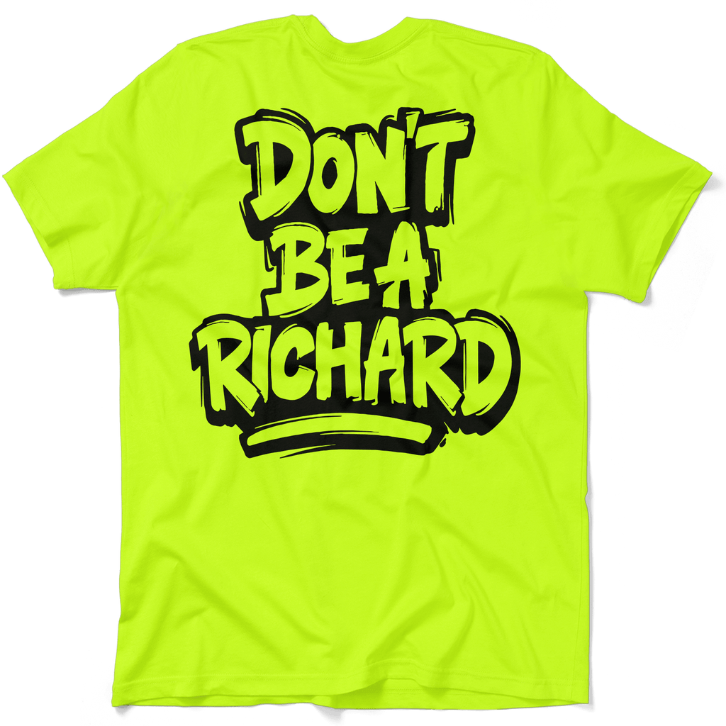 Richard - Safety Yellow T-Shirt by Armed American Supply