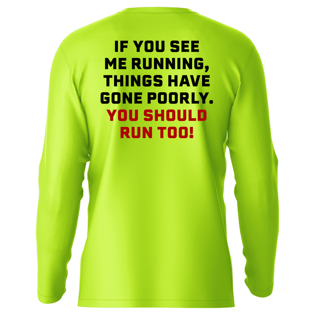 Run - Hi-Visibility UPF 50 Long Sleeve Sun Shirt by Armed American Supply