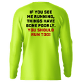 Run - Hi-Visibility UPF 50 Long Sleeve Sun Shirt by Armed American Supply