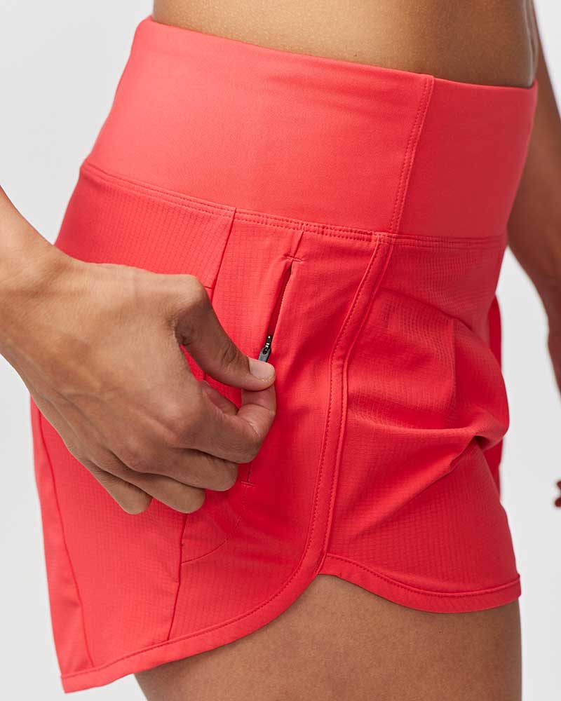 Sheva Women's High Rise Running Shorts by Goal Five