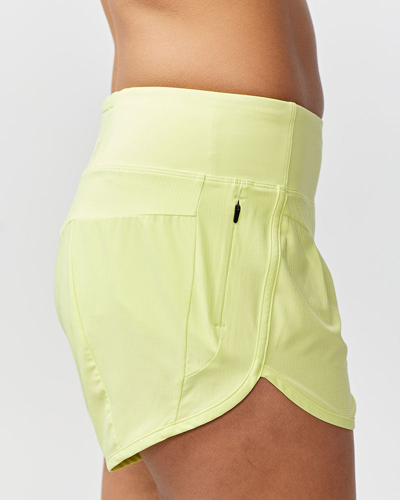 Sheva Women's High Rise Running Shorts by Goal Five