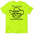 My Second Rodeo - Safety Yellow T-Shirt by Armed American Supply