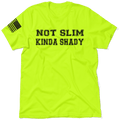 Slim Shady - Safety Yellow T-Shirt by Armed American Supply