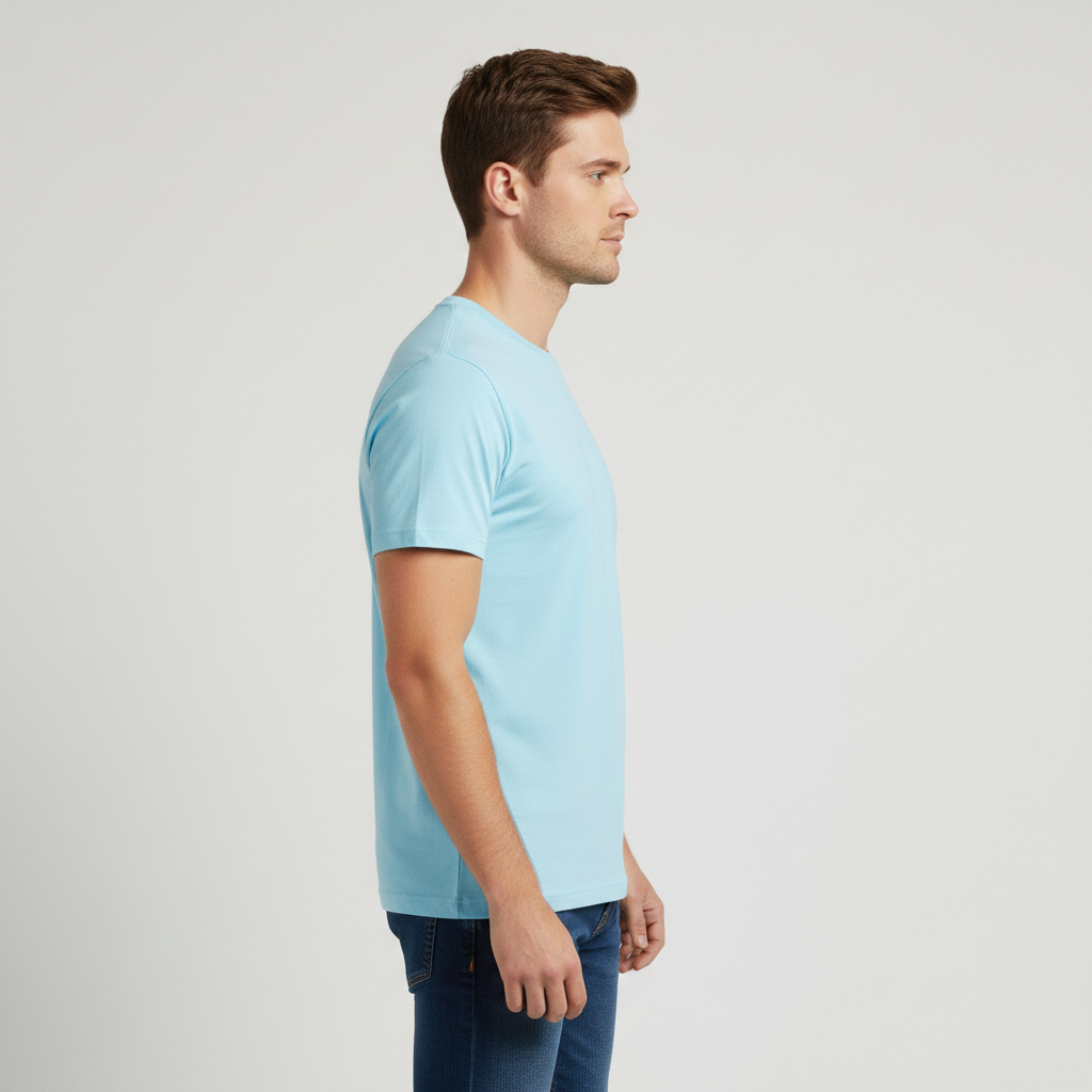 Retro Ring-Spun Crew Neck T-Shirt 2100 by SpectraUSA