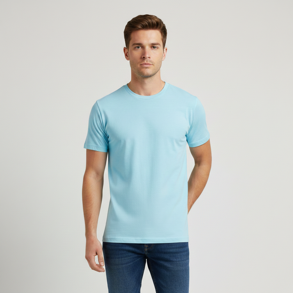 Retro Ring-Spun Crew Neck T-Shirt 2100 by SpectraUSA