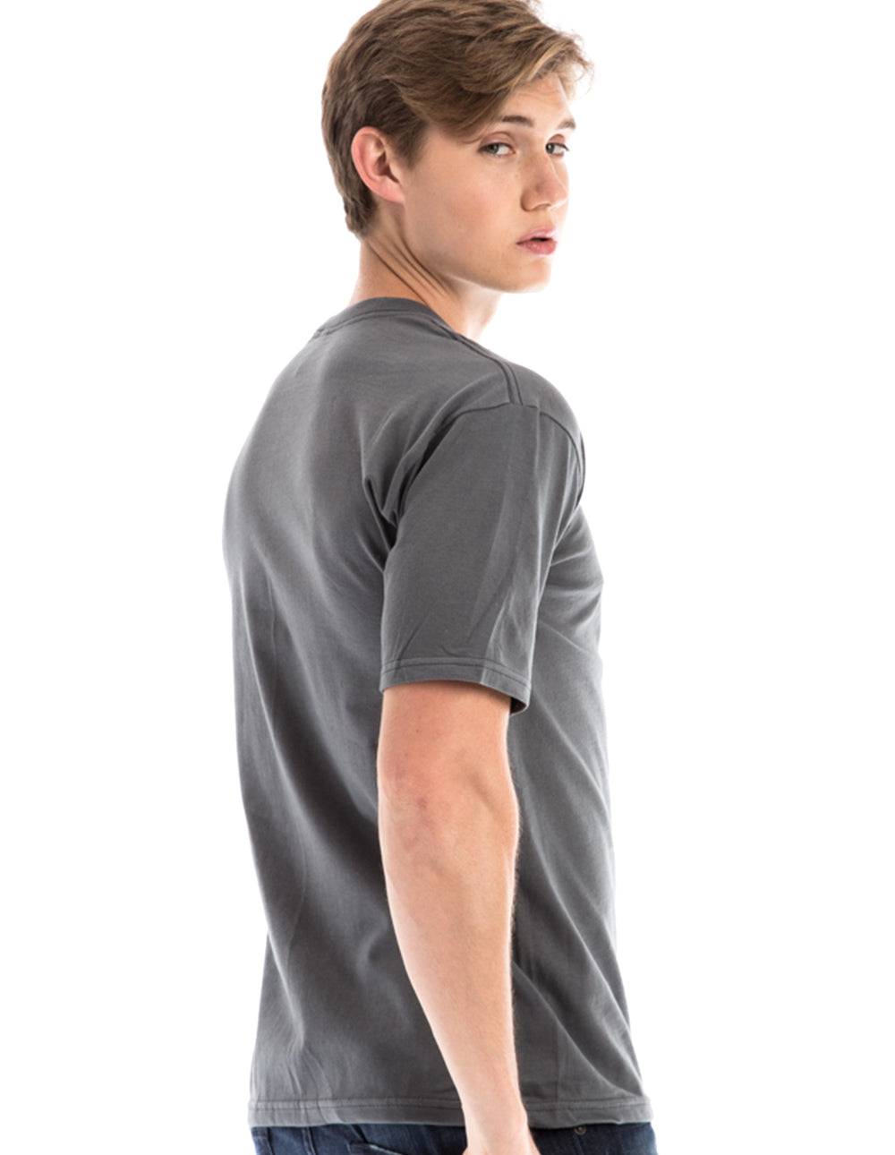 Retro Ring-Spun Crew Neck T-Shirt 2100 by SpectraUSA