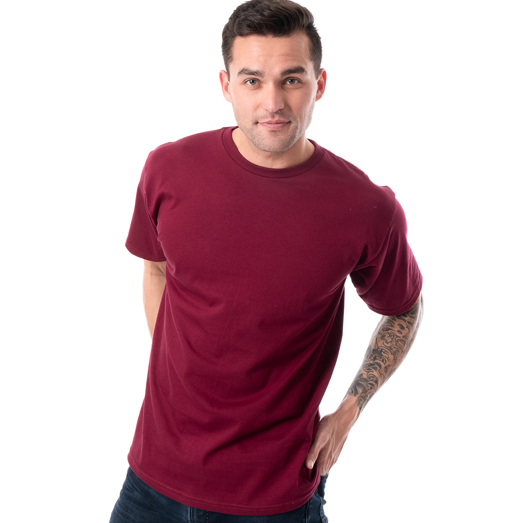 Retro Ring-Spun Crew Neck T-Shirt 2100 by SpectraUSA