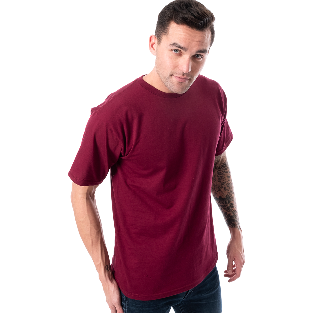 Retro Ring-Spun Crew Neck T-Shirt 2100 by SpectraUSA