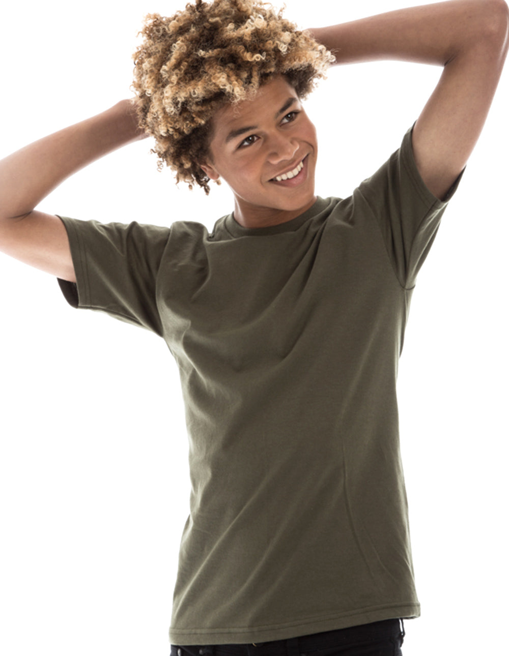 Retro Ring-Spun Crew Neck T-Shirt 2100 by SpectraUSA