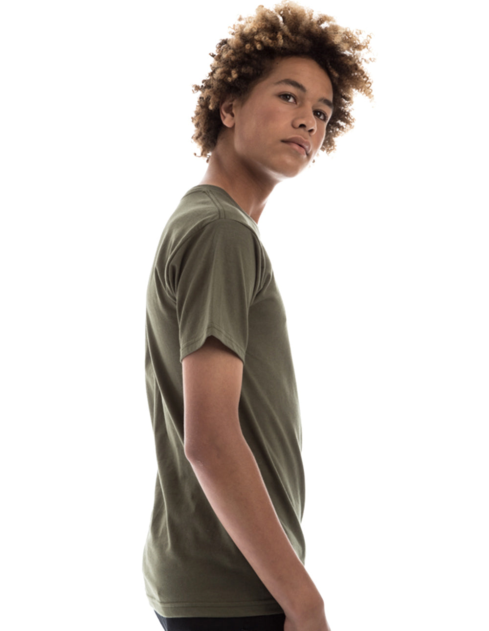 Retro Ring-Spun Crew Neck T-Shirt 2100 by SpectraUSA