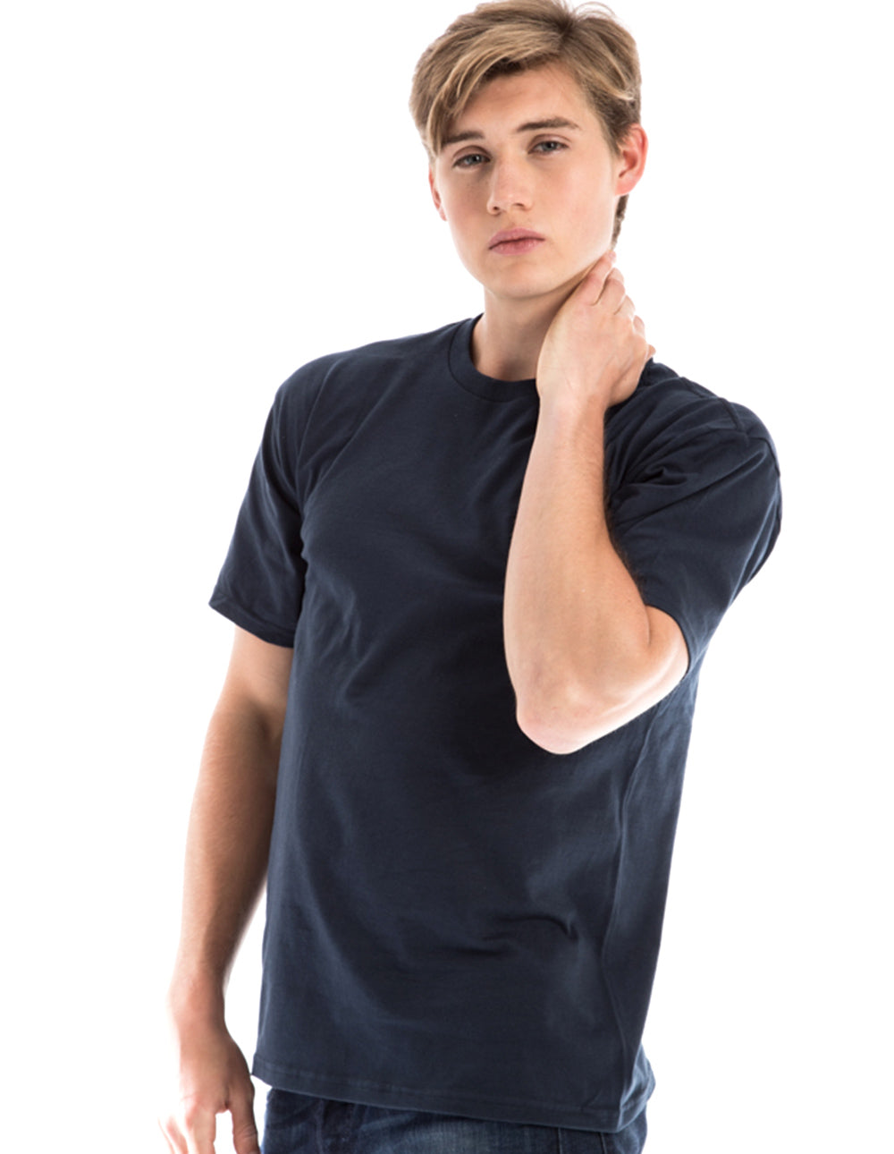 Retro Ring-Spun Crew Neck T-Shirt 2100 by SpectraUSA