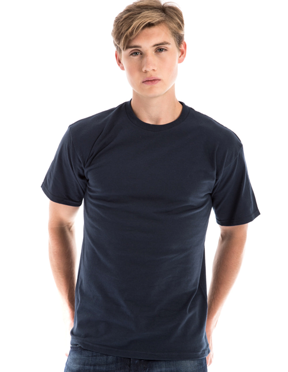 Retro Ring-Spun Crew Neck T-Shirt 2100 by SpectraUSA