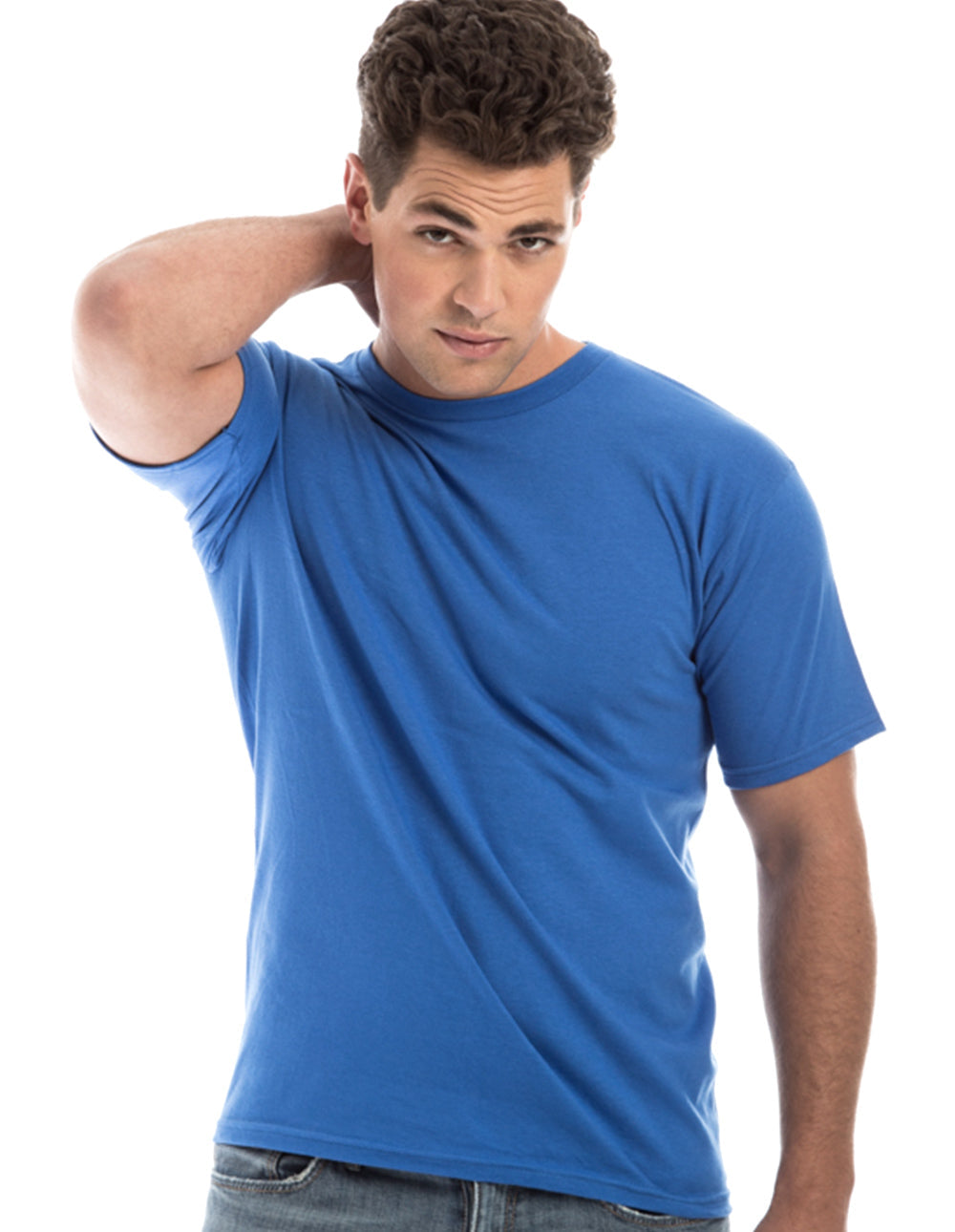 Retro Ring-Spun Crew Neck T-Shirt 2100 by SpectraUSA