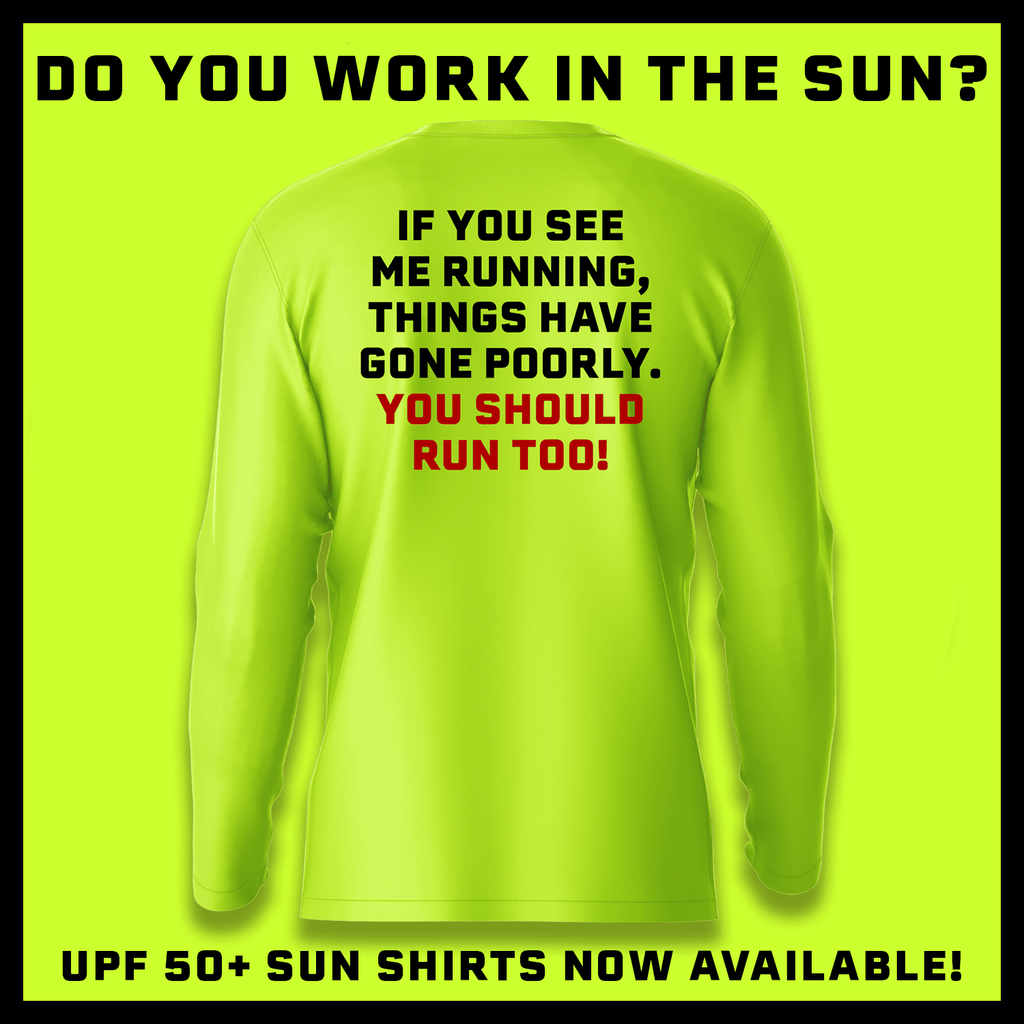 Run - Hi-Visibility UPF 50 Long Sleeve Sun Shirt by Armed American Supply