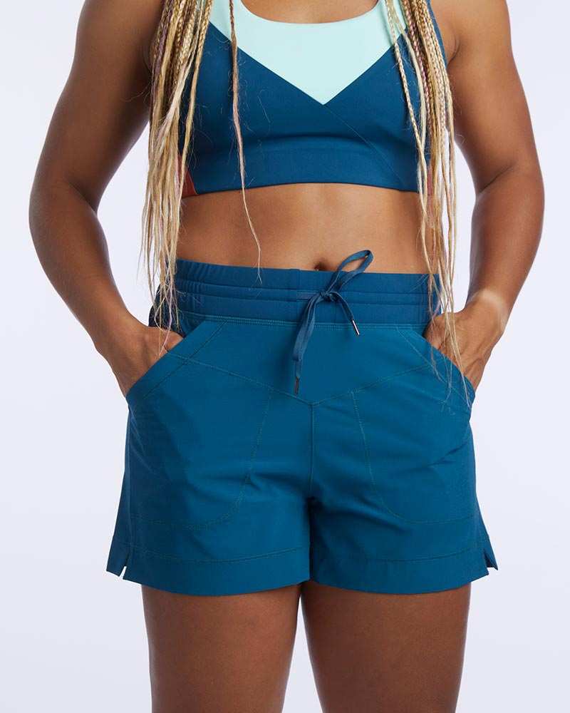 Triple V Womens Athletic Shorts by Goal Five