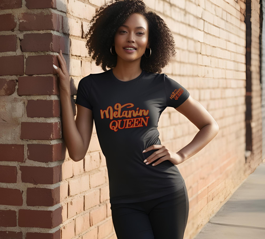 Melanin Queen – Crowned in Beauty & Strength by Love & Lyrics Designs