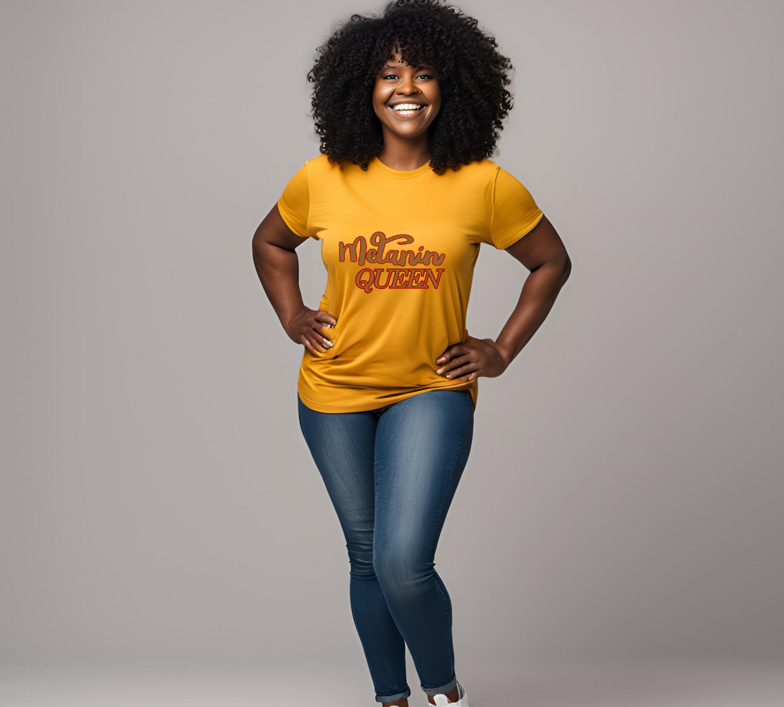 Melanin Queen – Crowned in Beauty & Strength by Love & Lyrics Designs