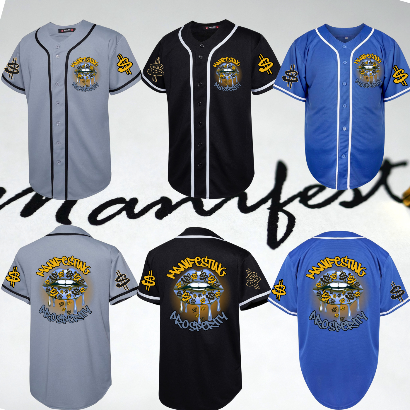 Manifesting Prosperity Jersey by Love & Lyrics Designs