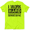 Welfare - Safety Yellow T-Shirt by Armed American Supply