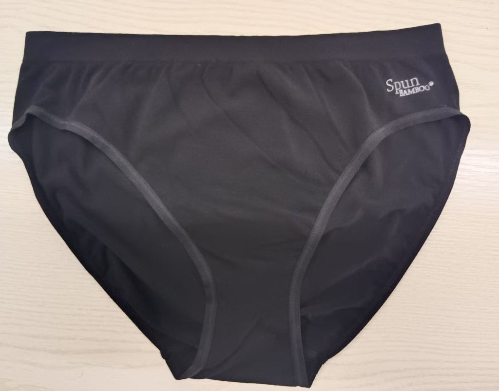 New Women's Bamboo/Cotton High Leg Brief Style Underwear by Spun Bamboo
