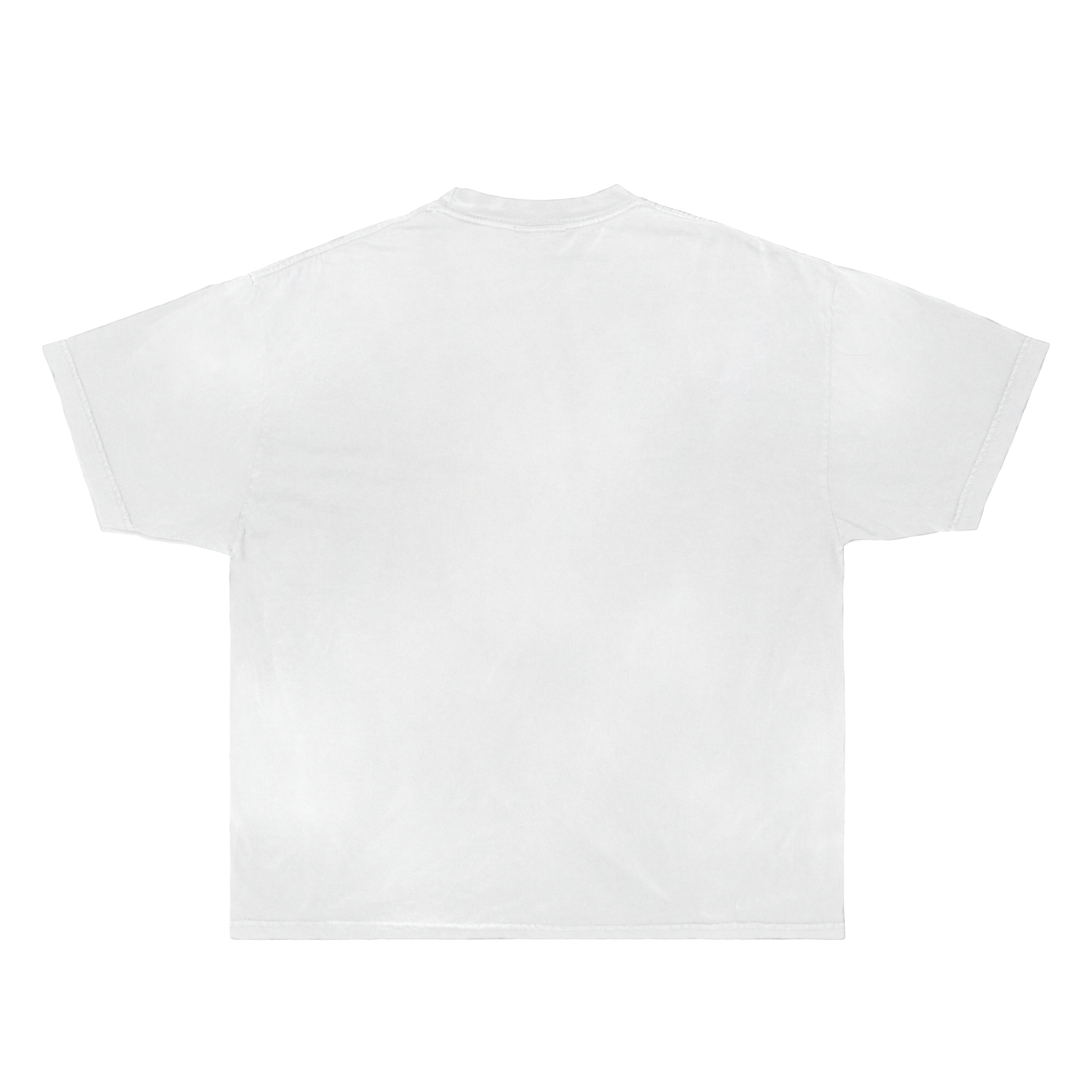 Rockstar Streetwear White Cotton Tee Casual Wardrobe Essential True To Size For Confident Everyday Style by ArnukiClothing