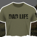 "DAD LIFE" Tee by Bow Crew Apparel - Bow Hunting Lifestyle Apparel