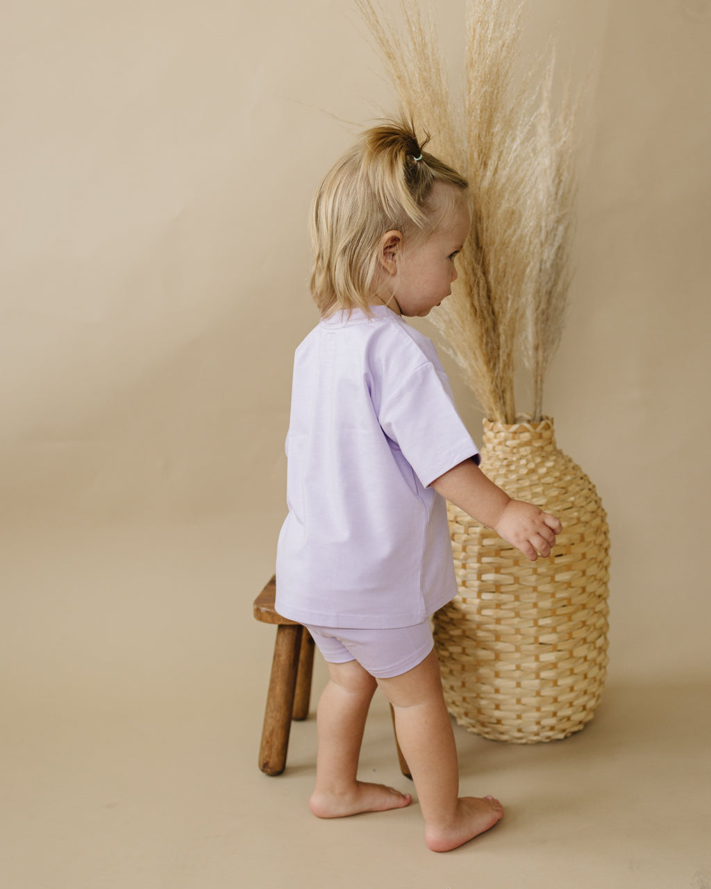 Bamboo Tee & Bike Shorts - sold as separates by Little Joy Co.