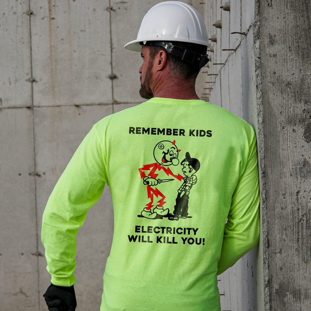 Remember Kids - Long Sleeve Hi-Vis T-Shirt by Armed American Supply