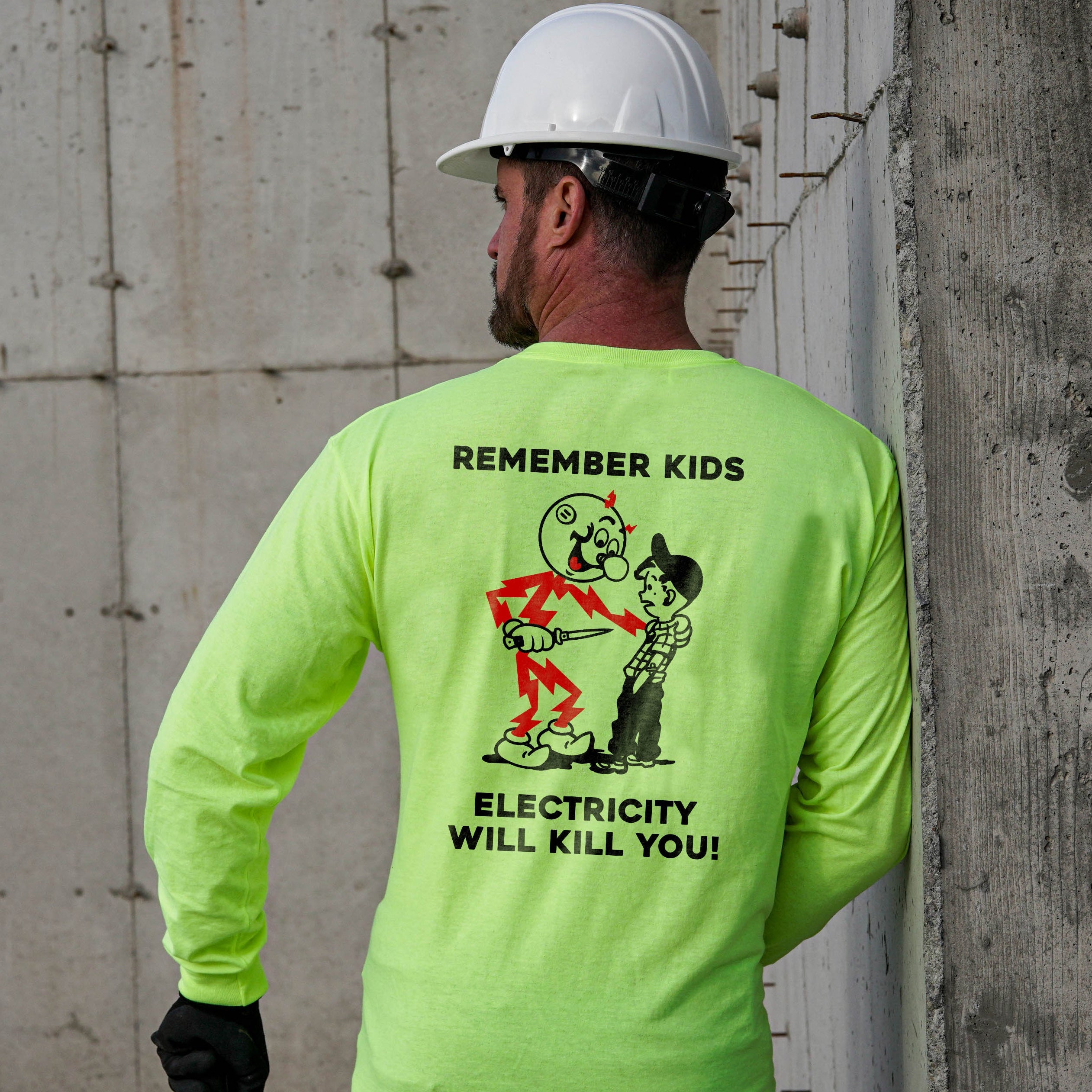 Remember Kids - Long Sleeve Hi-Vis T-Shirt by Armed American Supply