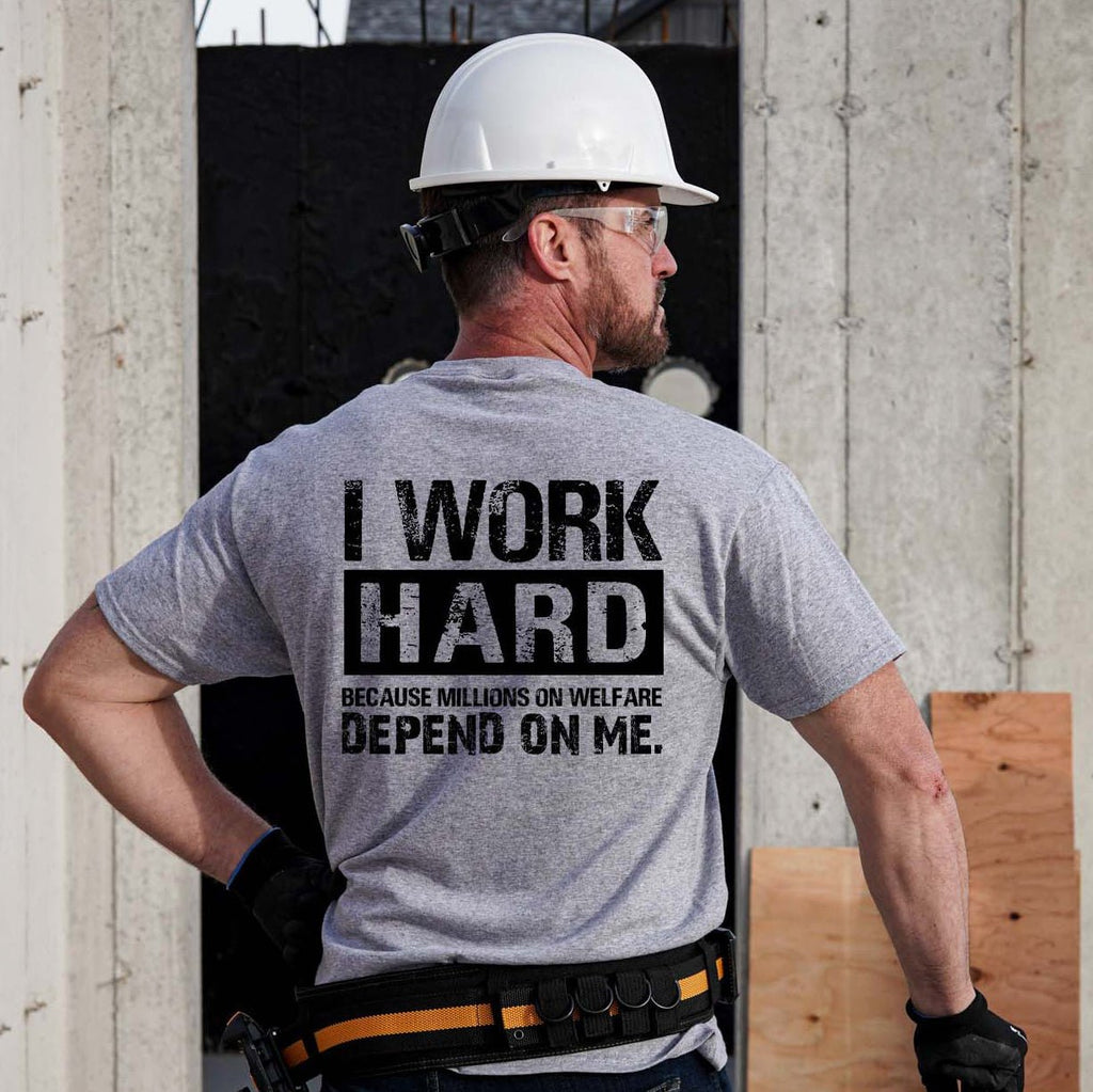 Welfare - Safety Yellow T-Shirt by Armed American Supply