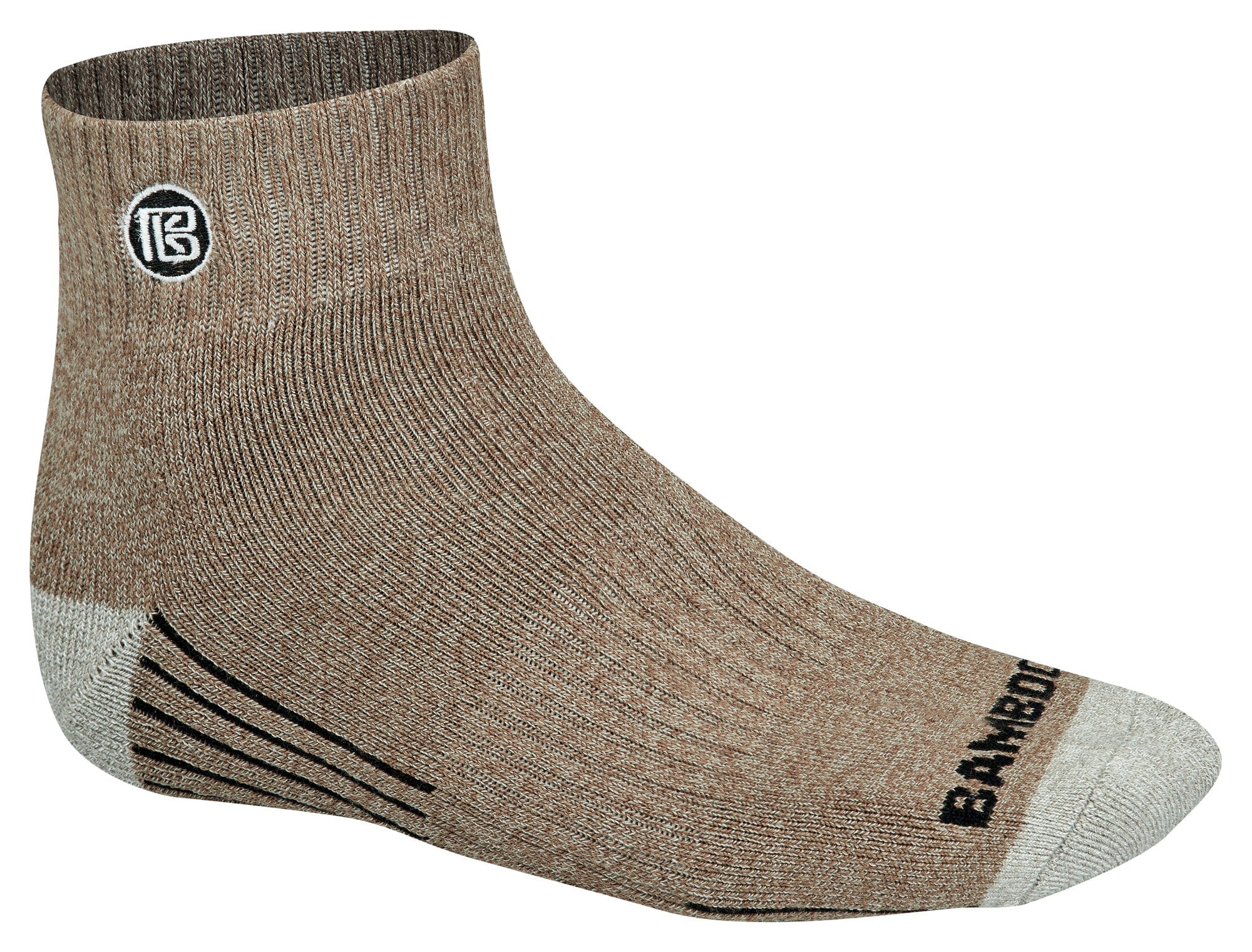 Premium Bamboo Rayon Quarter High Crew Socks by Bamboo Sports