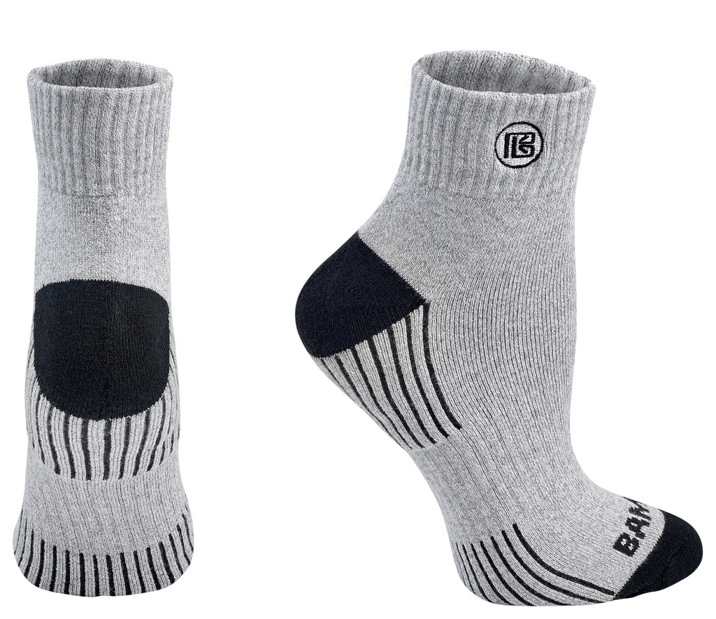Premium Bamboo Rayon Quarter High Crew Socks by Bamboo Sports