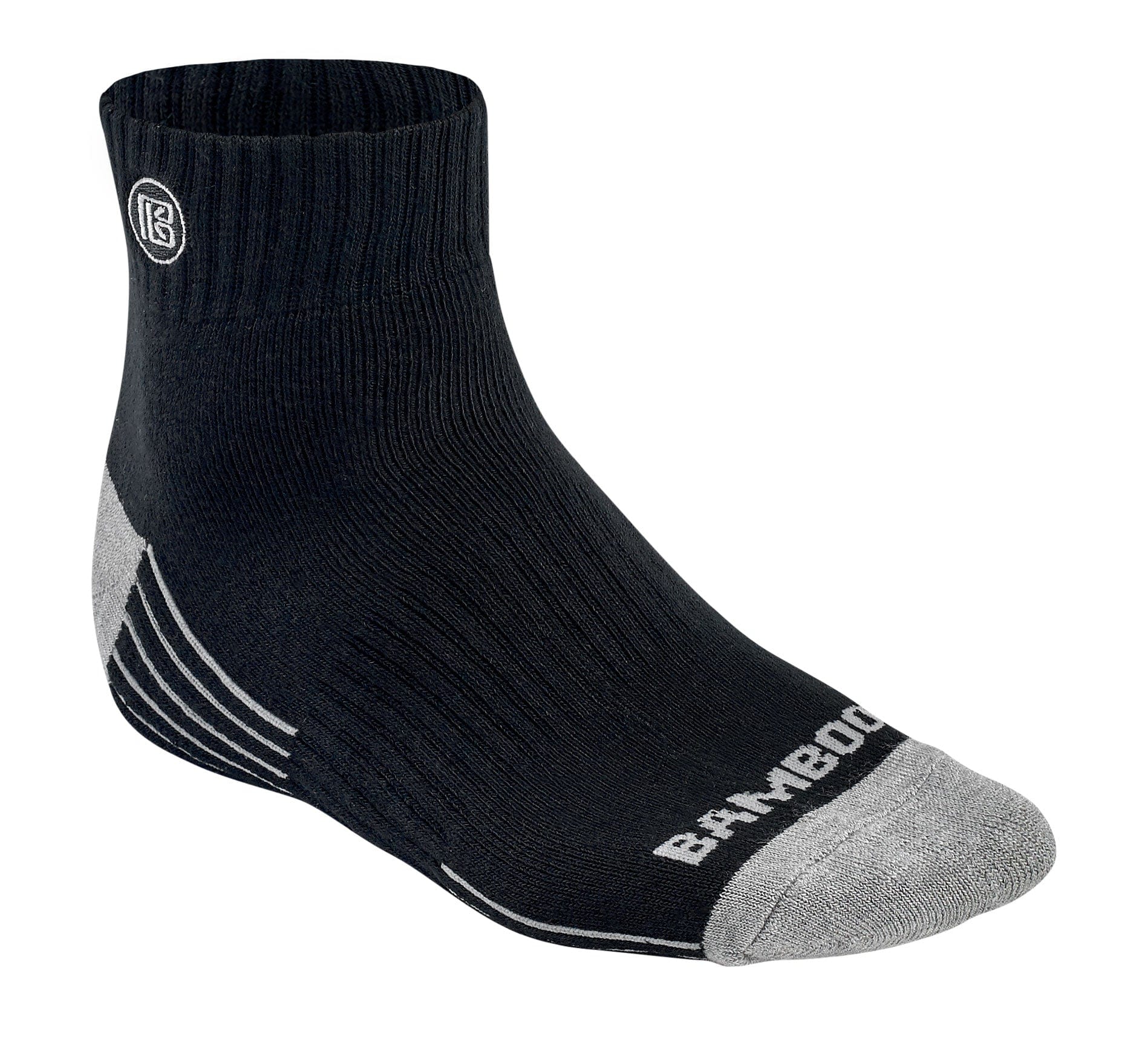 Premium Bamboo Rayon Quarter High Crew Socks by Bamboo Sports