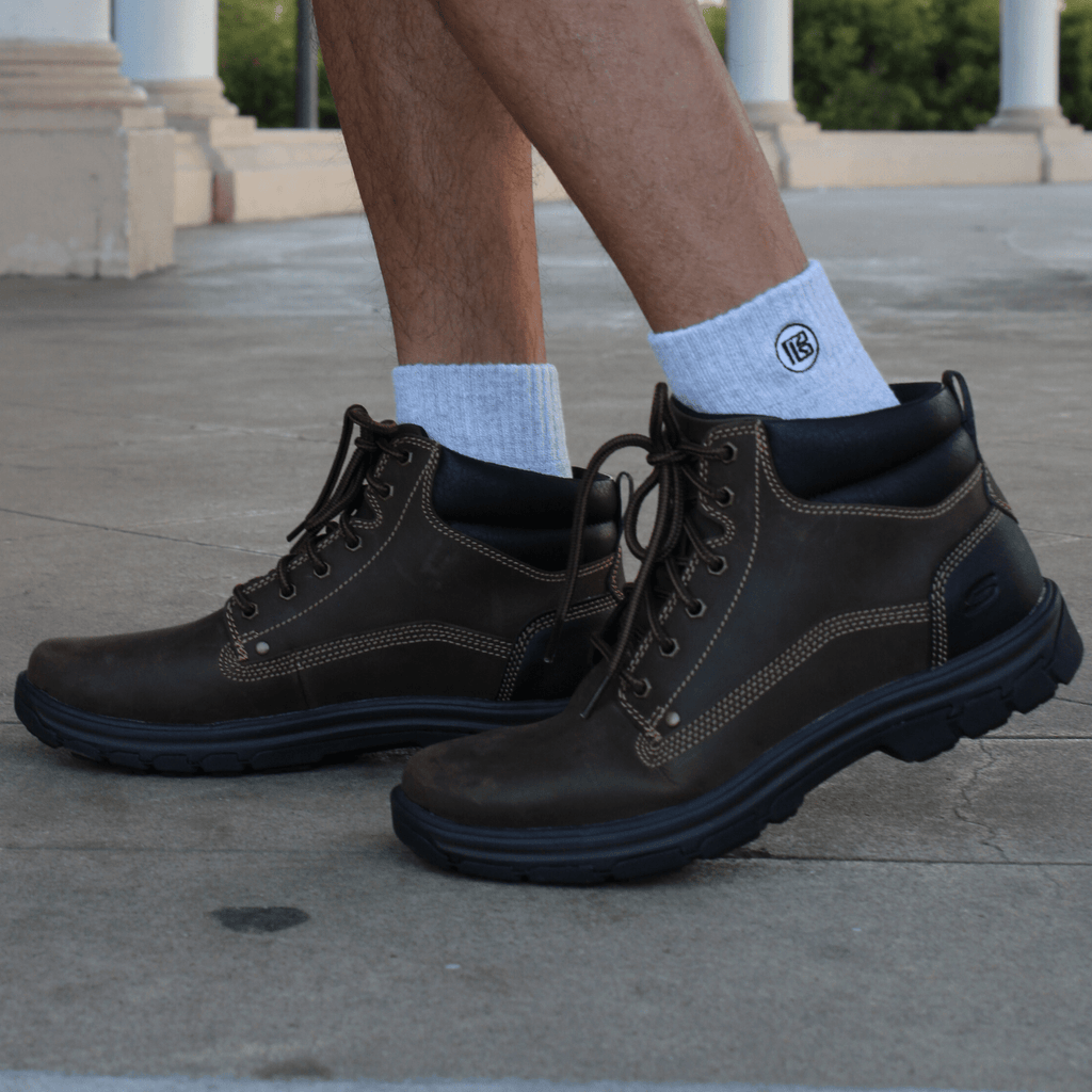 Premium Bamboo Rayon Quarter High Crew Socks by Bamboo Sports