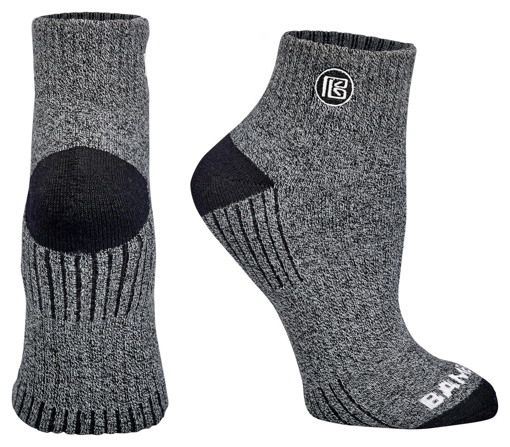 Premium Bamboo Rayon Quarter High Crew Socks by Bamboo Sports