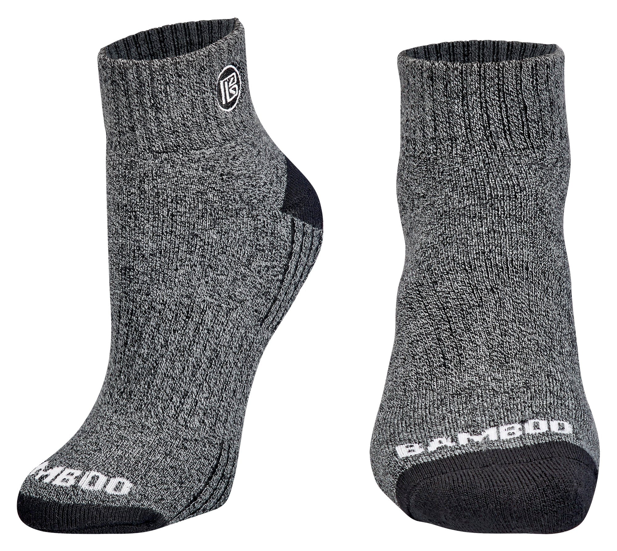 Premium Bamboo Rayon Quarter High Crew Socks by Bamboo Sports