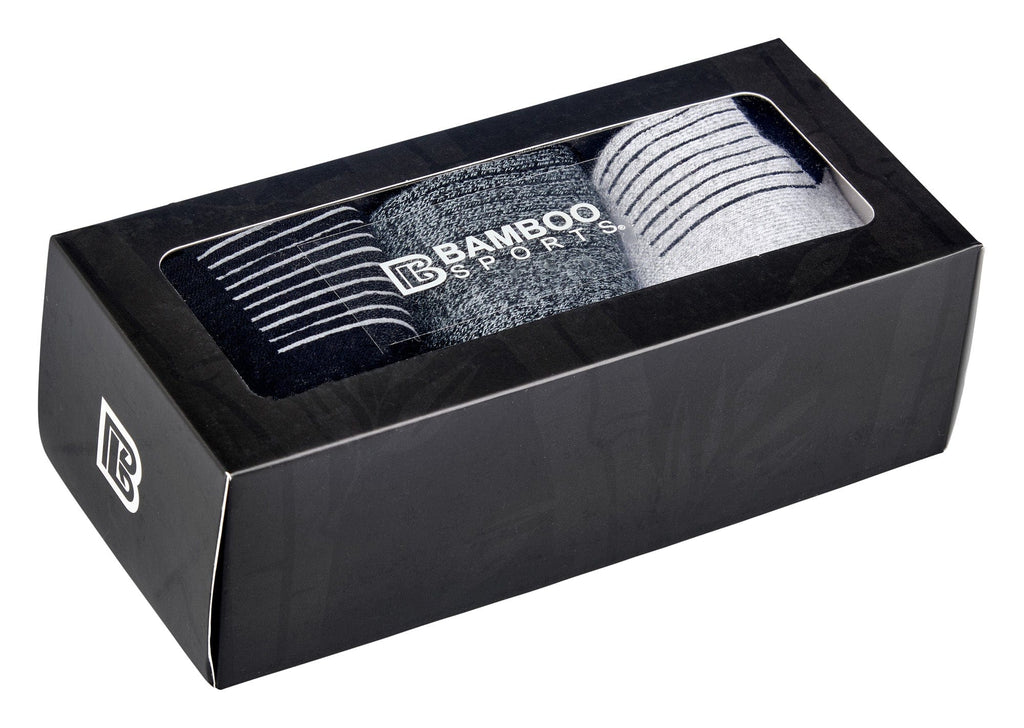 Premium Bamboo Rayon Quarter High Crew Socks by Bamboo Sports