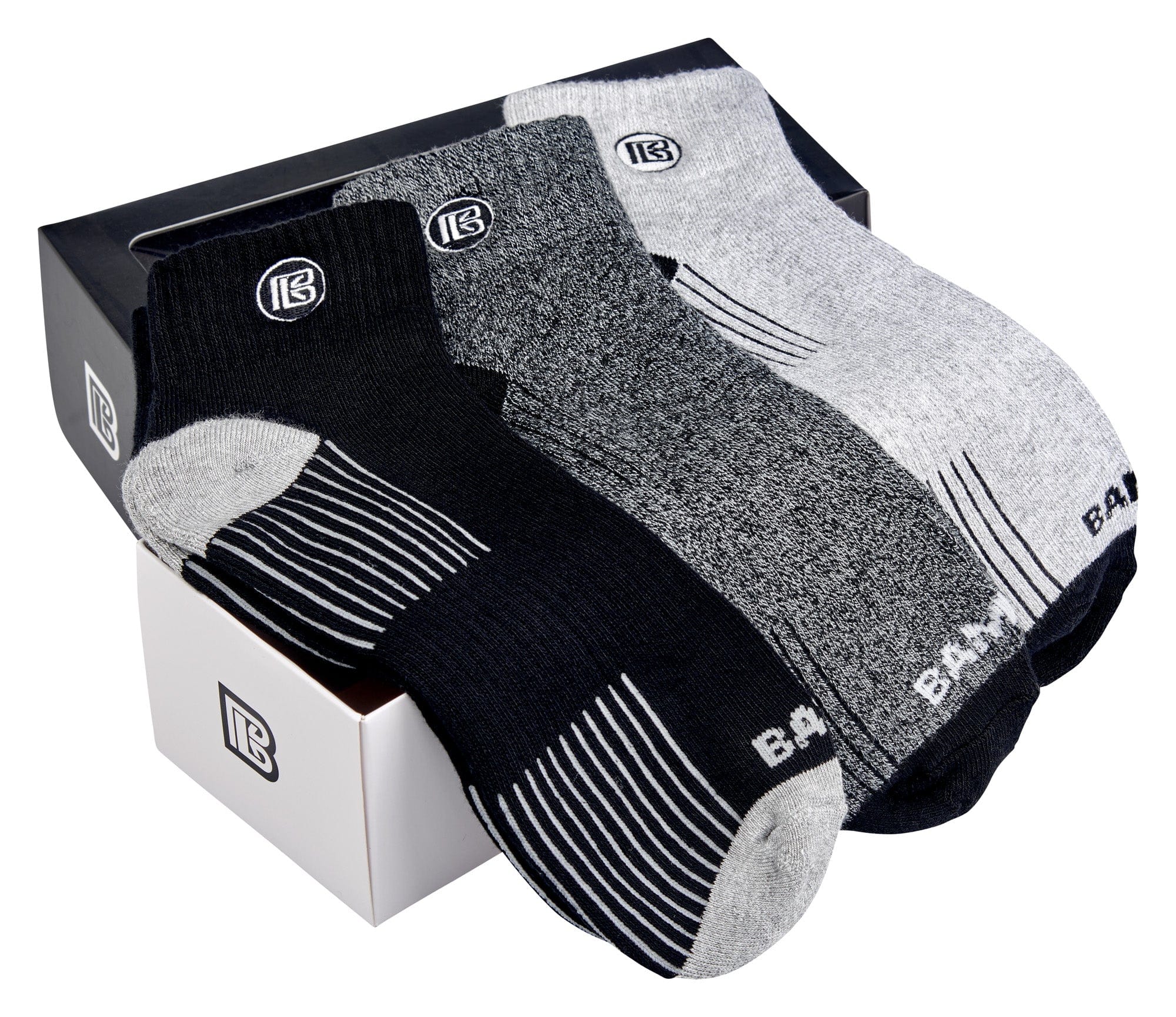 Premium Bamboo Rayon Quarter High Crew Socks by Bamboo Sports