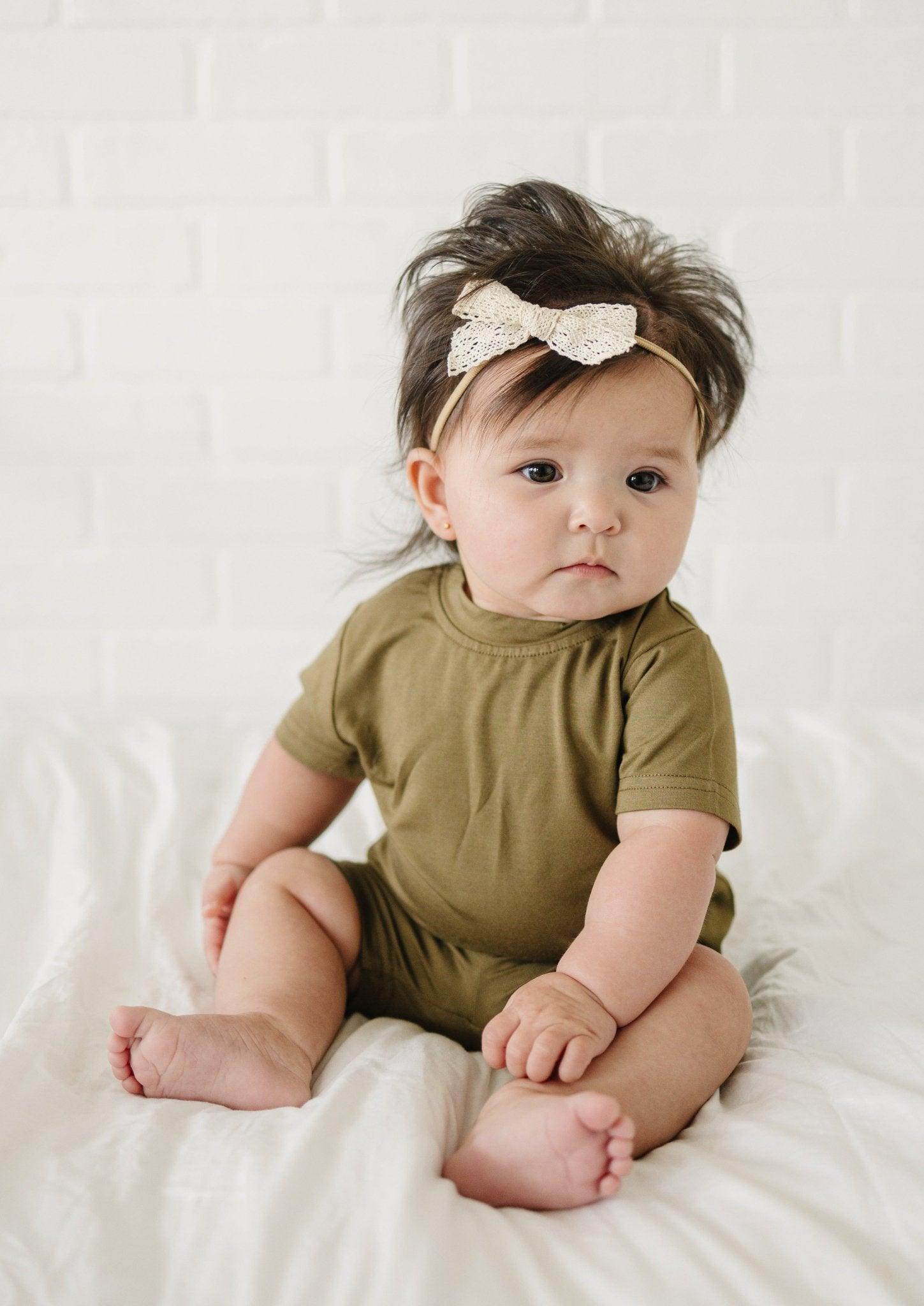 Bamboo Tee & Bike Shorts - sold as separates by Little Joy Co.
