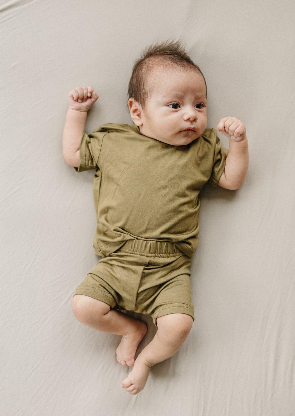 Bamboo Tee & Bike Shorts - sold as separates by Little Joy Co.