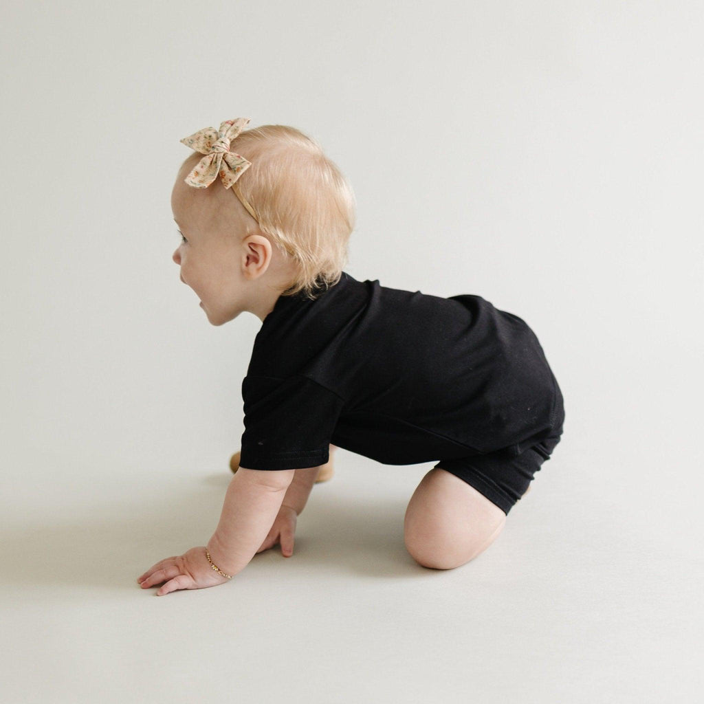 Bamboo Tee & Bike Shorts - sold as separates by Little Joy Co.