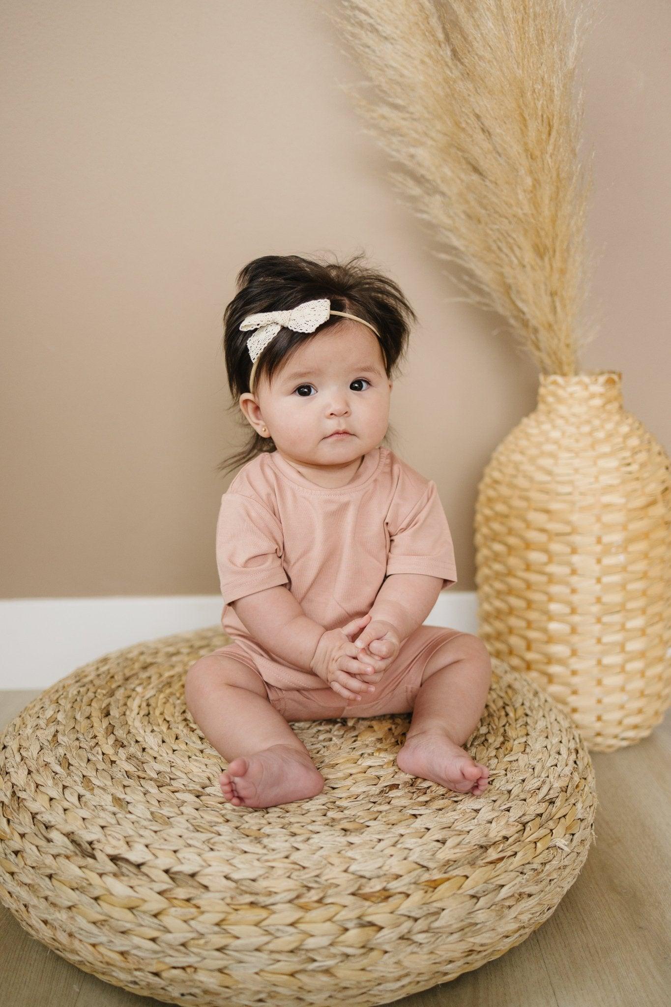 Bamboo Tee & Bike Shorts - sold as separates by Little Joy Co.