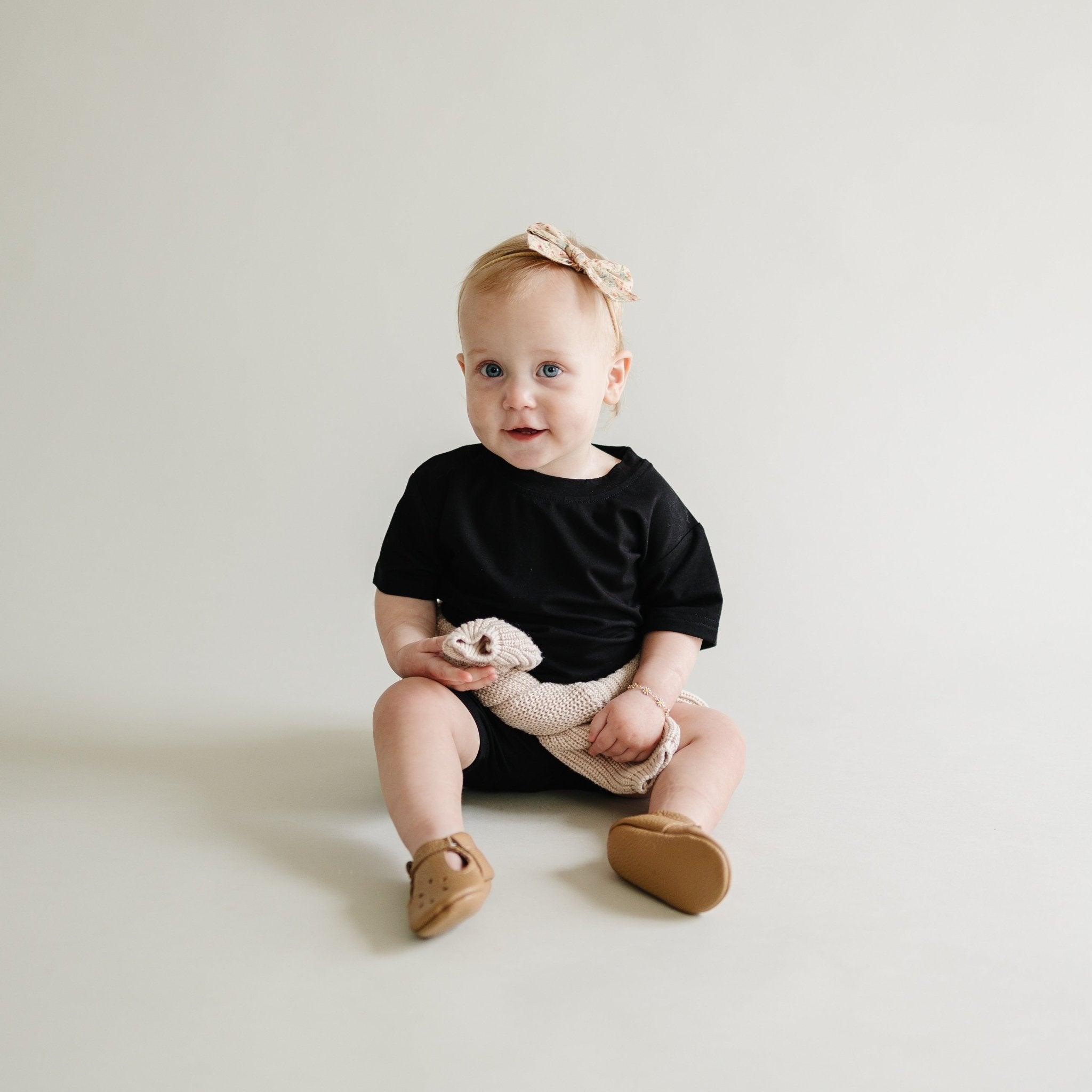 Bamboo Tee & Bike Shorts - sold as separates by Little Joy Co.