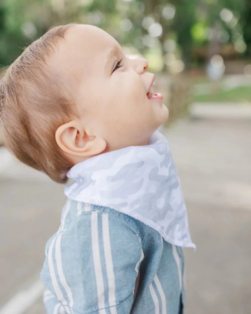 Tiny Tracker Bandana Bibs Collection by Baldwin Baby Company