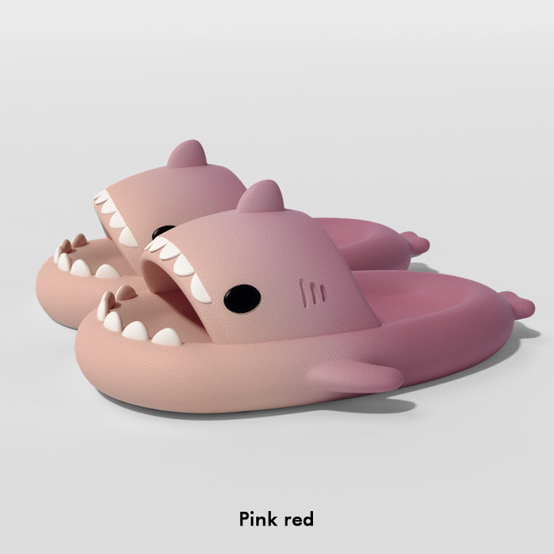 Men's Gradient Shark Slippers | EVA Non-Slip Cartoon Home Bathroom Slides by Sarah Express